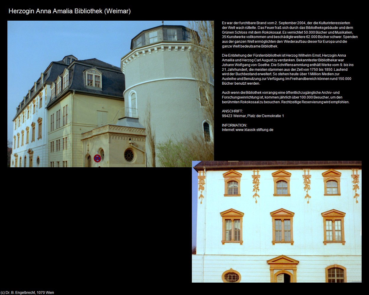 Herzogin Anna Amalia Bibliothek (Weimar) in Kulturatlas-THÜRINGEN