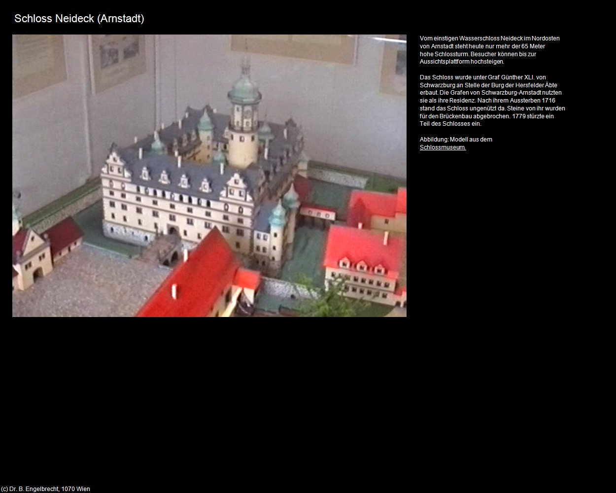 Schloss Neideck (Arnstadt) in Kulturatlas-THÜRINGEN(c)B.Engelbrecht