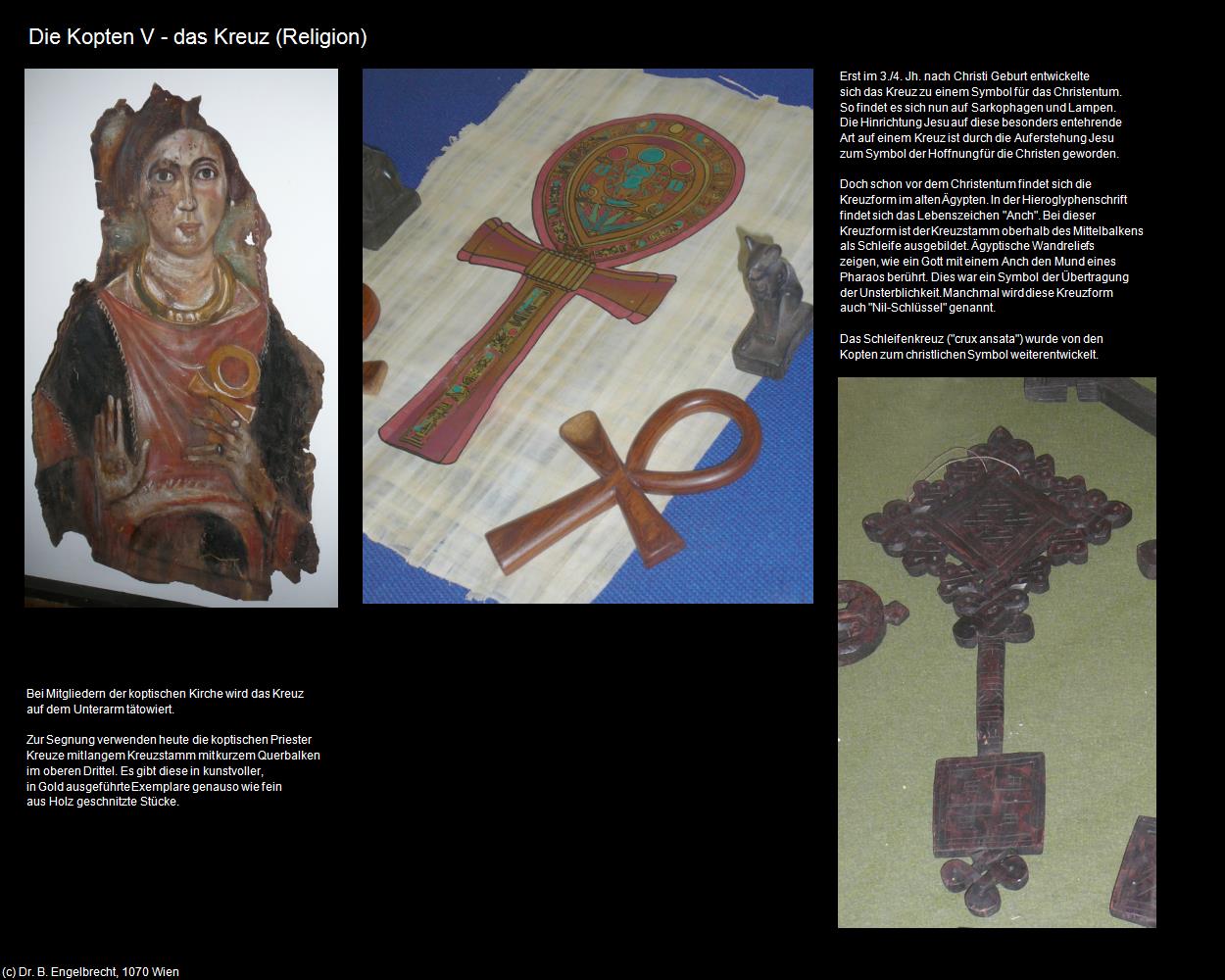 Die Kopten V - das Kreuz (+Die Koptische Kirche) in Kulturatlas-ÄGYPTEN