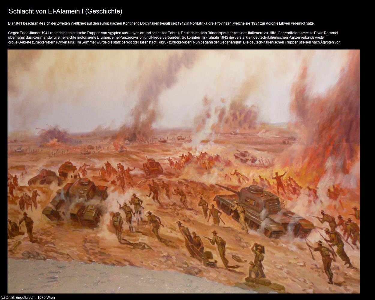 Schlacht von El-Alamein I (El-Alamein, Nil-Delta) in Kulturatlas-ÄGYPTEN