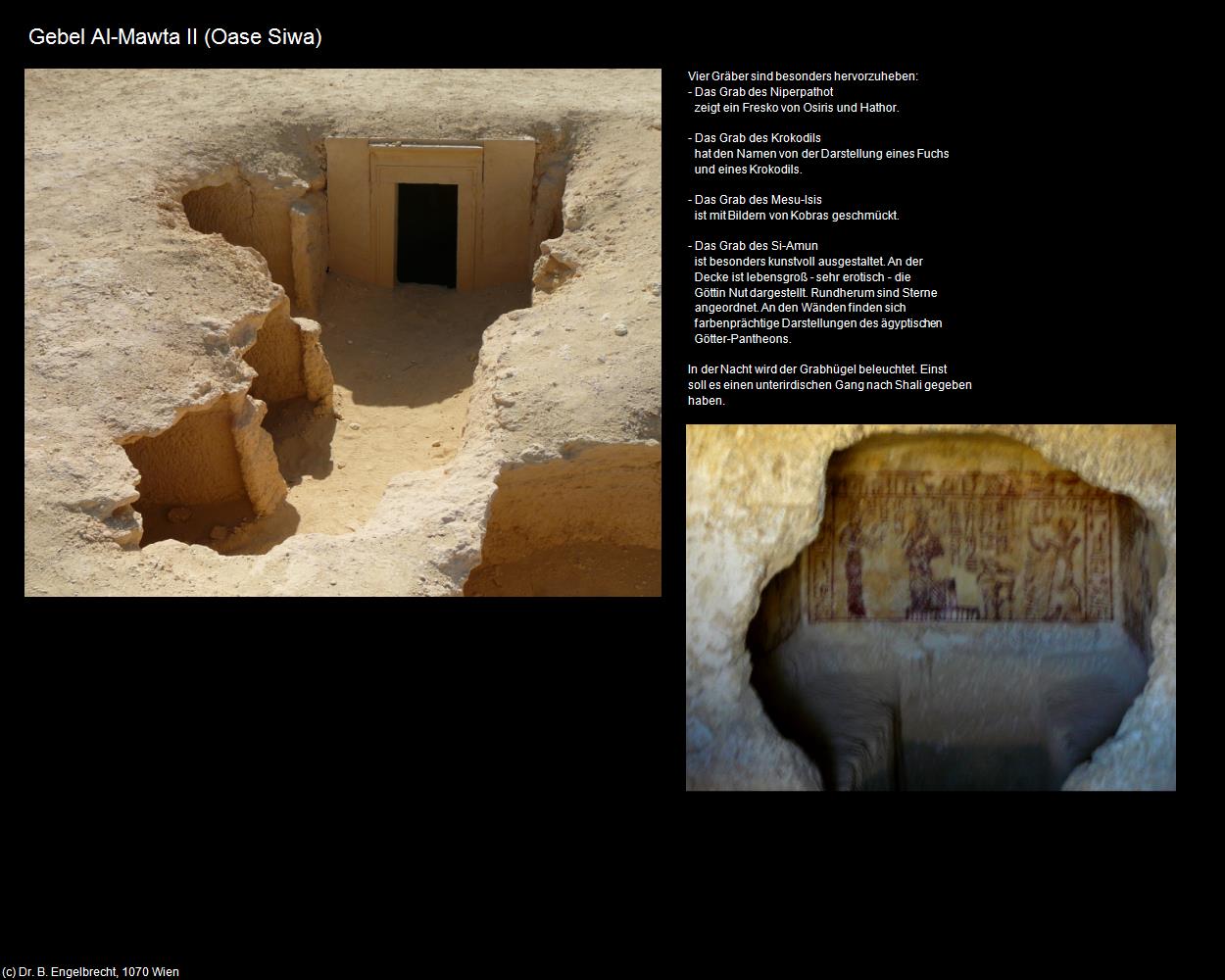 Gebel Al-Mawta II (Oase Siwa, Westliche Wüste) in Kulturatlas-ÄGYPTEN