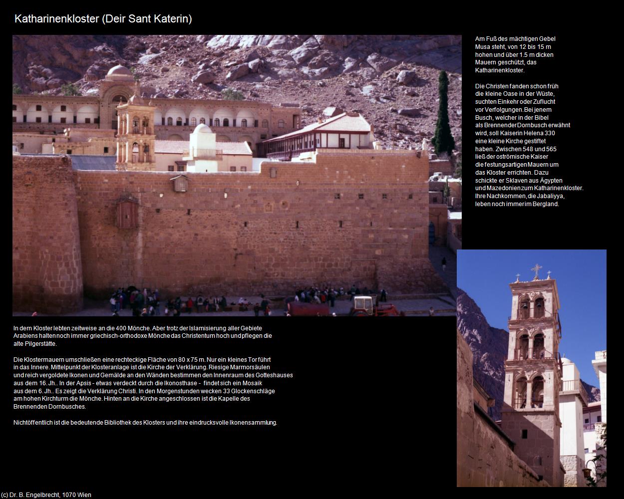 Katharinenkloster (Deir Sant Katerin, Sinai) in Kulturatlas-ÄGYPTEN