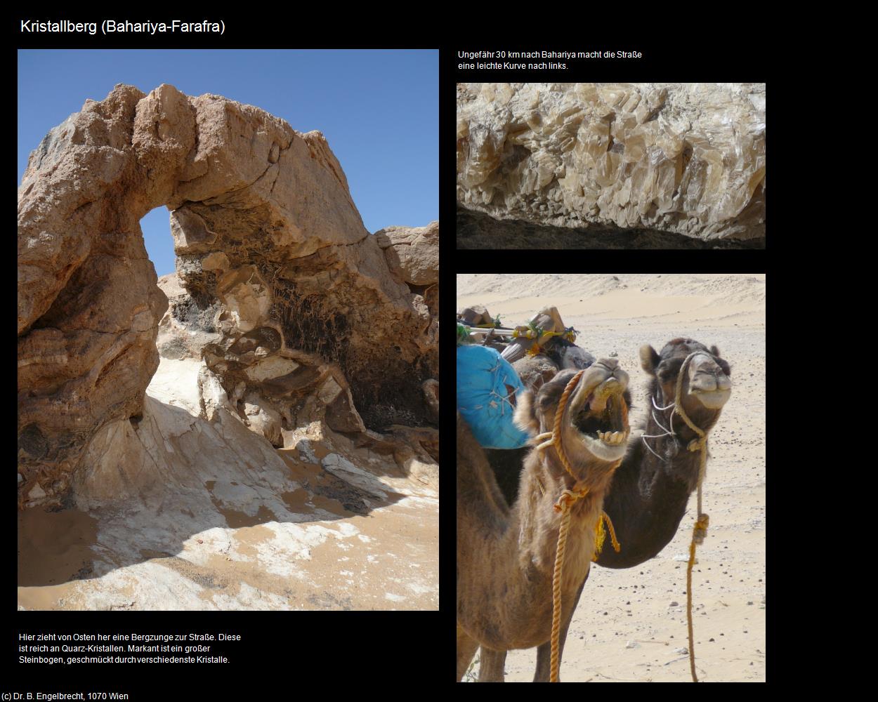 Kristallberg (Bahariya-Farafra, Westliche Wüste) in Kulturatlas-ÄGYPTEN