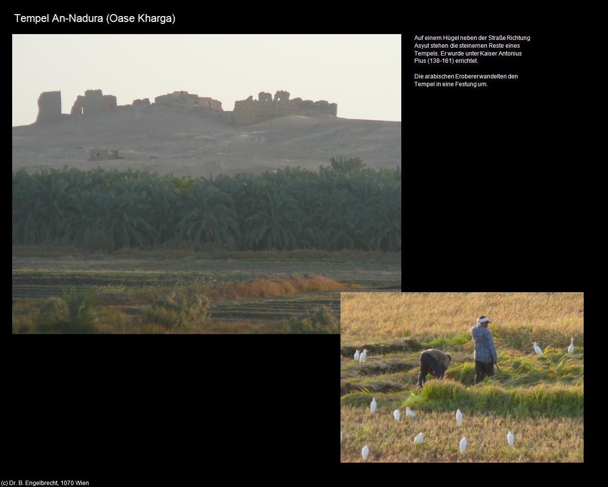 Tempel An-Nadura (Kharga, Westliche Wüste) in Kulturatlas-ÄGYPTEN
