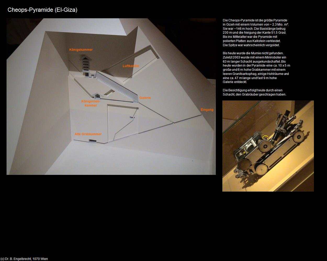 Cheops-Pyramide (El-Giza, Nil-Tal) in Kulturatlas-ÄGYPTEN