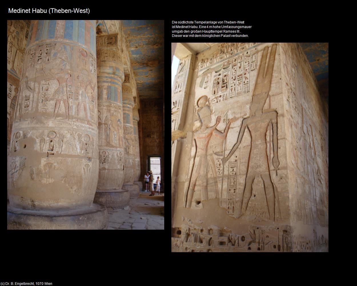 Medinet Habu (Theben-West, Nil-Tal) in Kulturatlas-ÄGYPTEN
