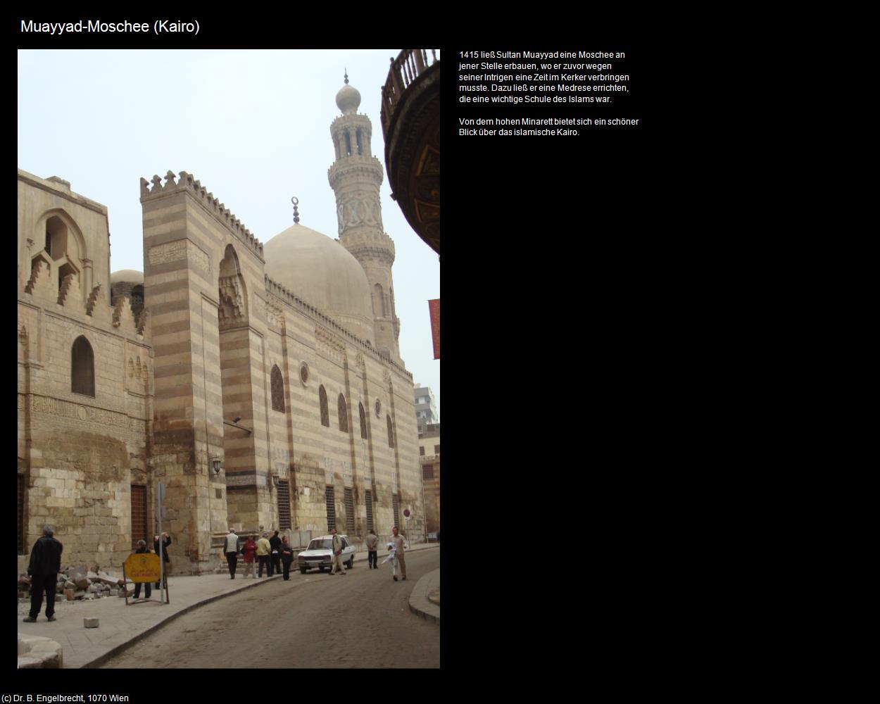 Muayyad-Moschee (Kairo, Nil-Tal) in Kulturatlas-ÄGYPTEN