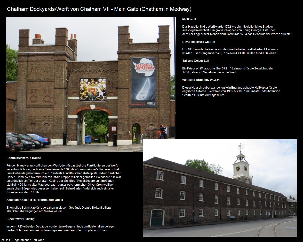Main Gate  (Chatham in Medway, England) in Kulturatlas-ENGLAND und WALES