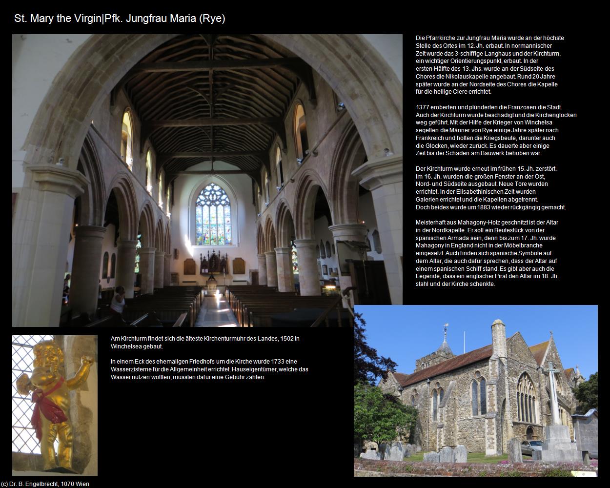 St. Mary the Virgin|Pfk. Jungfrau Maria (Rye, England) in Kulturatlas-ENGLAND und WALES