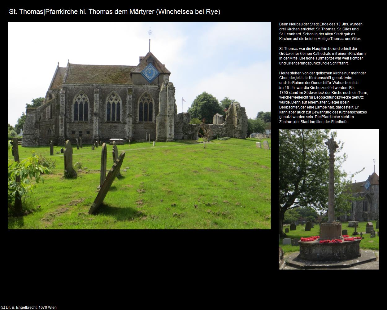 St. Thomas (Winchelsea bei Rye, England) in Kulturatlas-ENGLAND und WALES