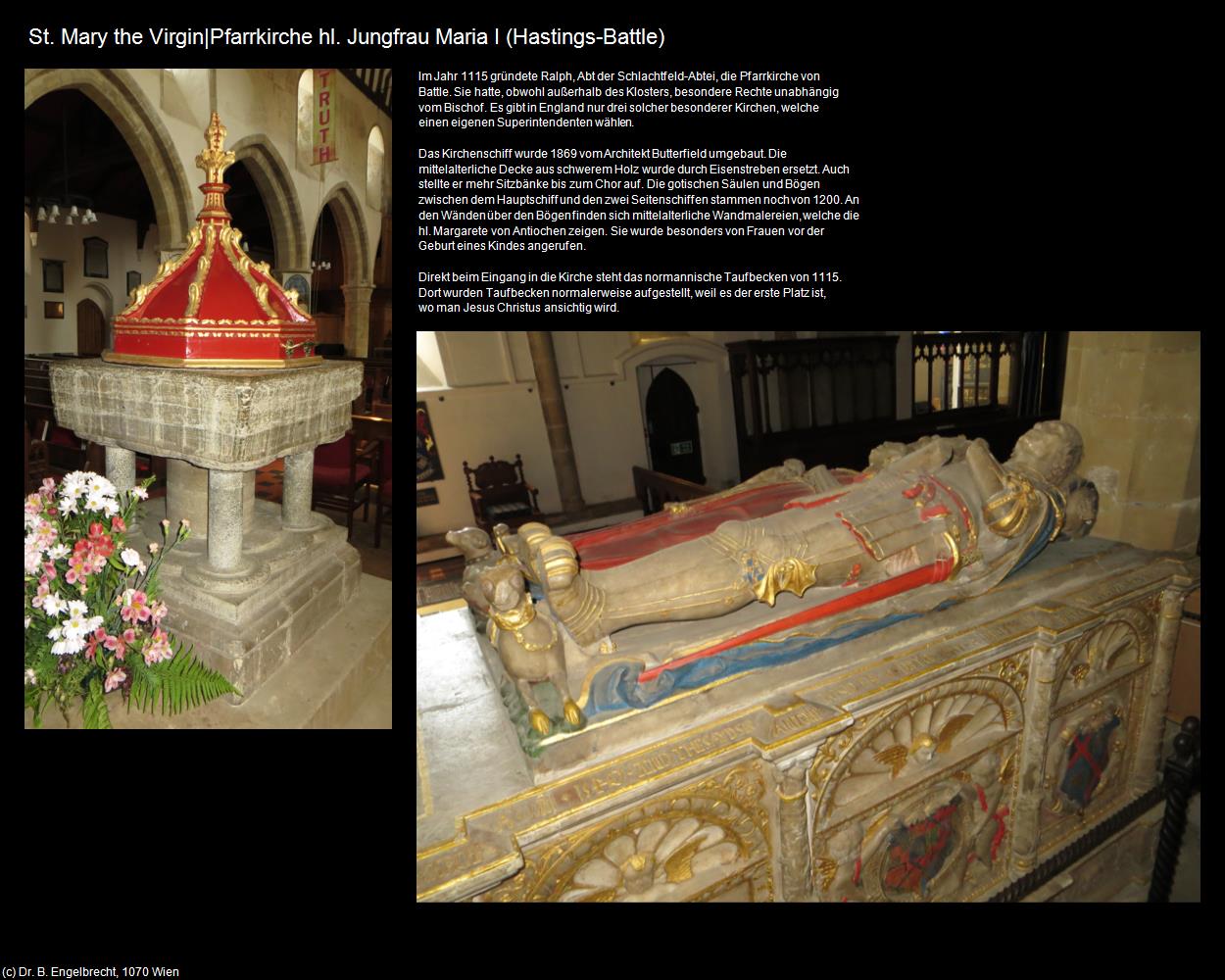 St. Mary the Virgin I  (Battle bei Hastings, England) in Kulturatlas-ENGLAND und WALES