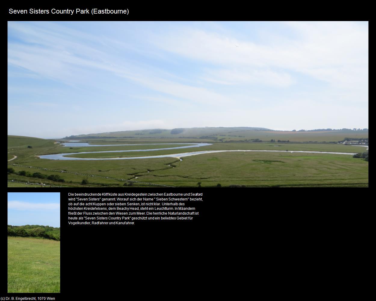 Seven Sisters Country Park (Eastbourne, England ) in Kulturatlas-ENGLAND und WALES