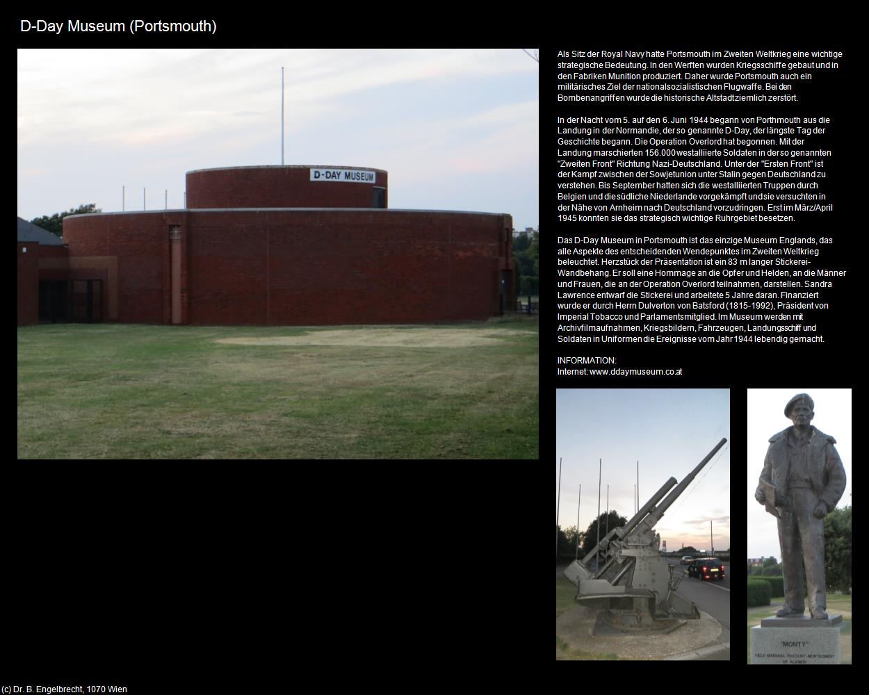 D-Day Museum (Portsmouth, England) in Kulturatlas-ENGLAND und WALES