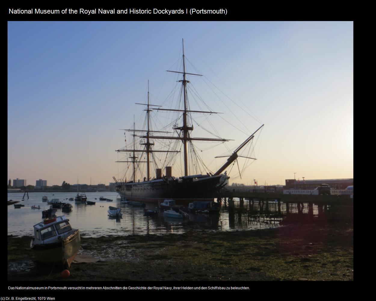 National Museum of the Royal Naval and Historic Dockyards I (Portsmouth, England) in Kulturatlas-ENGLAND und WALES