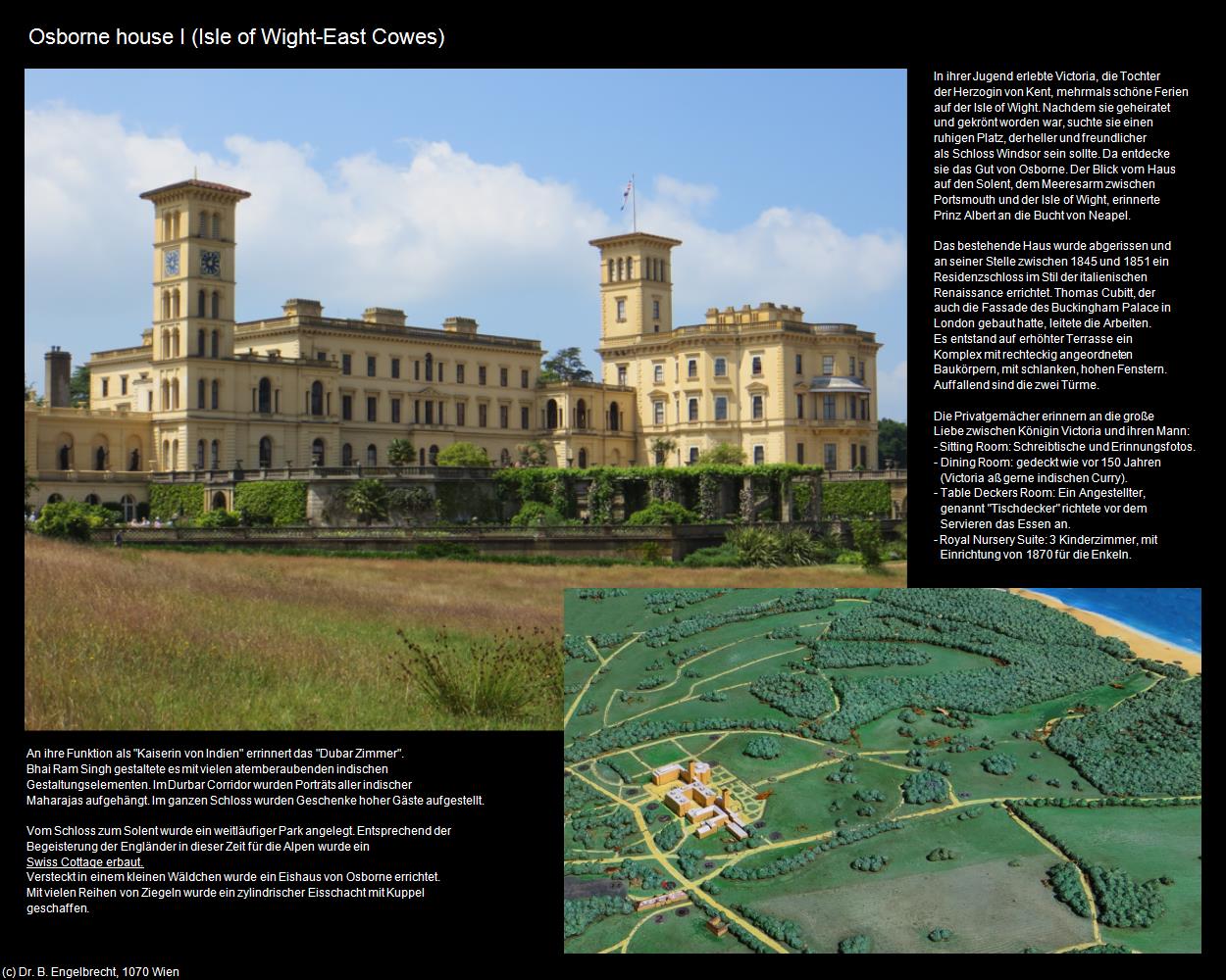 Osborne-House I (East Cowes) (Isle of Wight) in Kulturatlas-ENGLAND und WALES(c)B.Engelbrecht