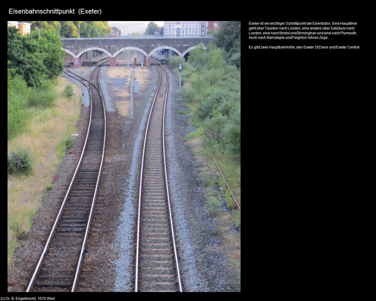 Eisenbahnschnittpunkt (Exeter, England) in Kulturatlas-ENGLAND und WALES