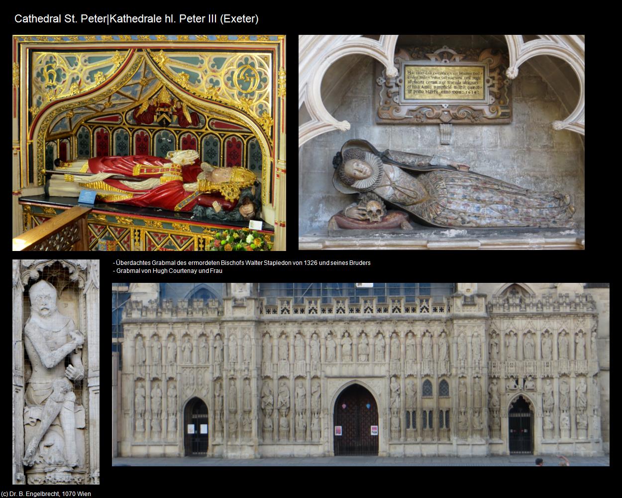 Kathedrale hl. Peter III (Exeter, England) in Kulturatlas-ENGLAND und WALES