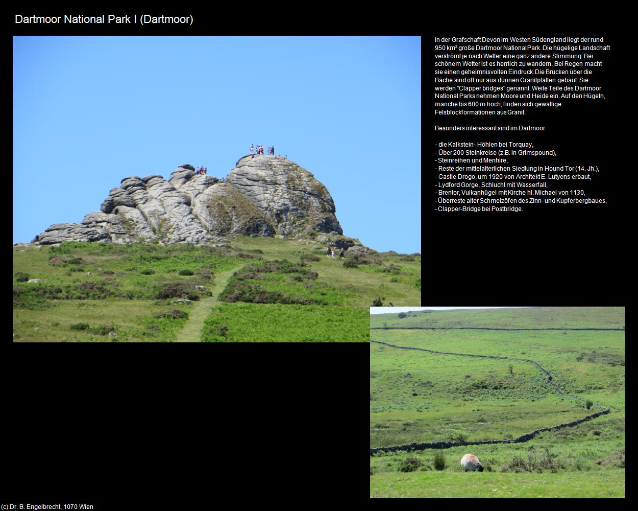 Dartmoor National Park I  (Dartmoor, England) in Kulturatlas-ENGLAND und WALES