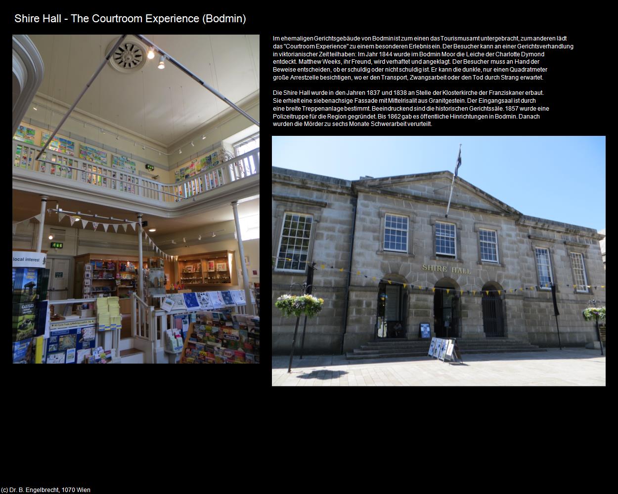 Shire Hall - The Courtroom Experience (Bodmin, England) in Kulturatlas-ENGLAND und WALES