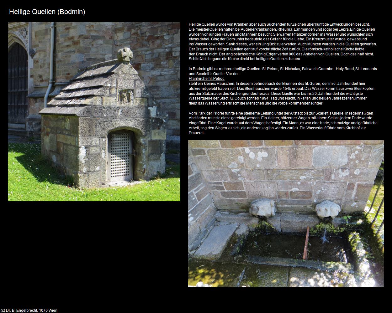 Heilige Quellen (Bodmin, England) in Kulturatlas-ENGLAND und WALES(c)B.Engelbrecht