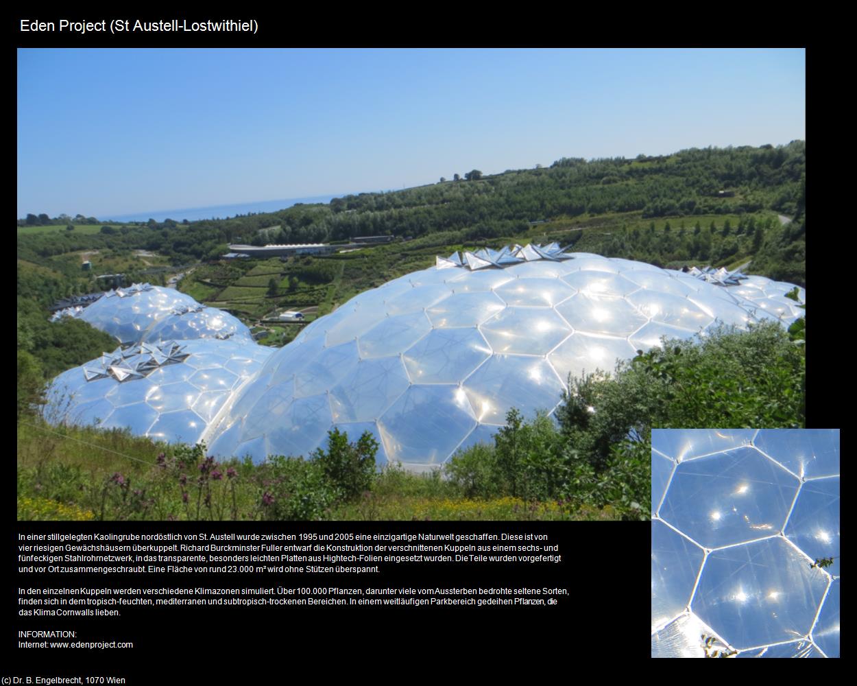 Eden Project (Saint Austell, England) in Kulturatlas-ENGLAND und WALES