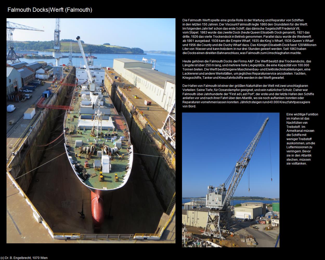 Falmouth Docks (Falmouth, England) in Kulturatlas-ENGLAND und WALES