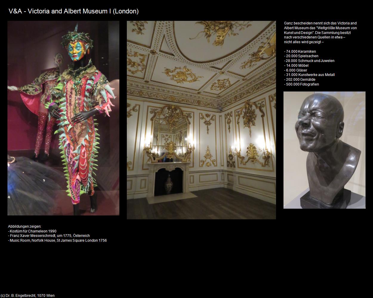 V&A - Victoria and Albert Museum I (London, England) in Kulturatlas-ENGLAND und WALES