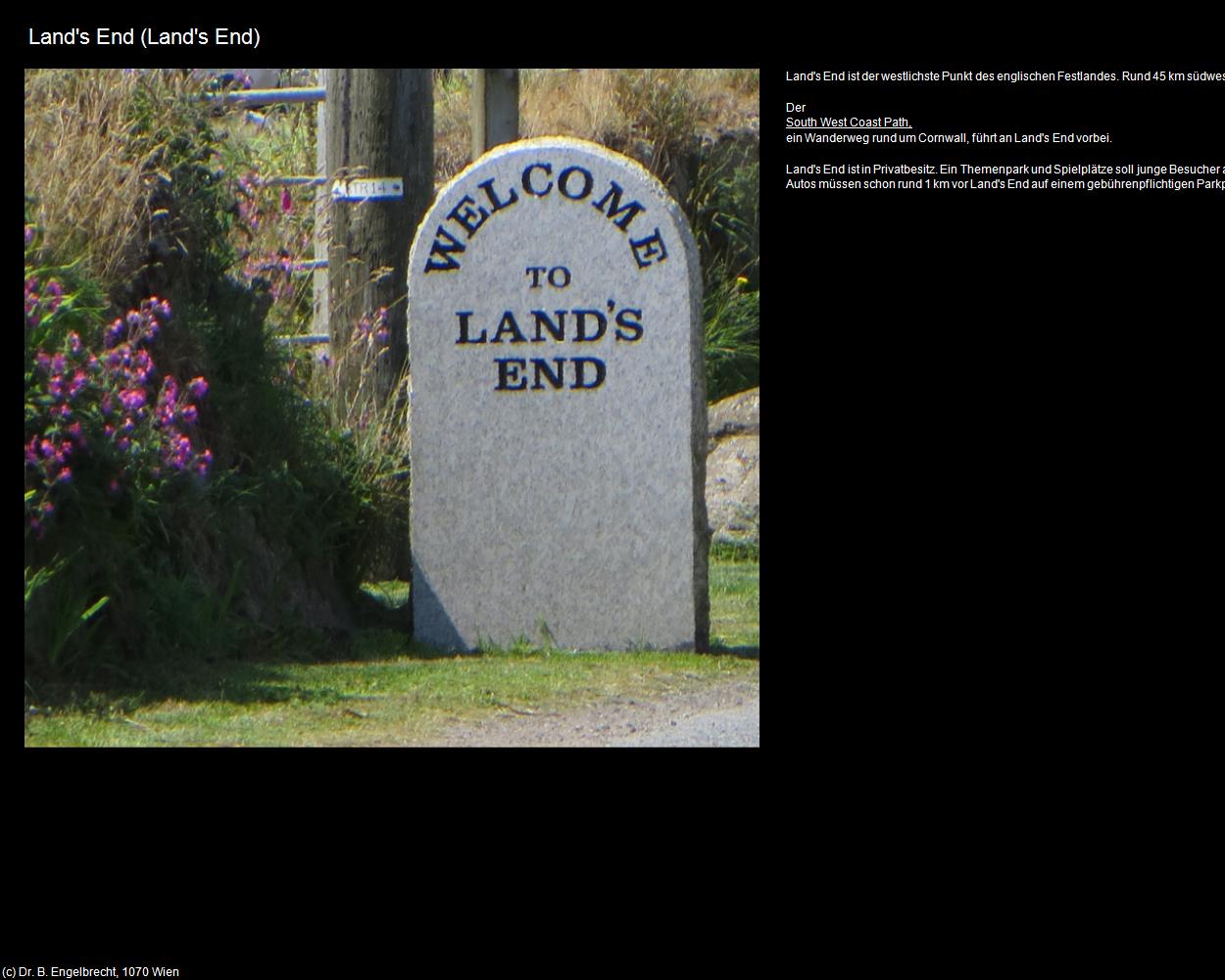 Land's End (Land's End , England) in Kulturatlas-ENGLAND und WALES(c)B.Engelbrecht