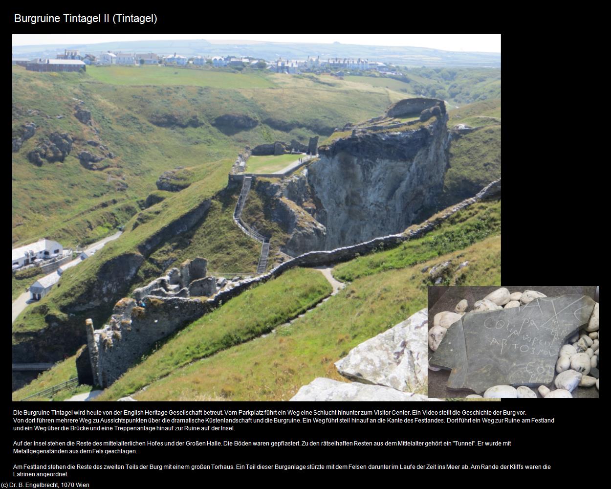 Burgruine Tintagel II (Tintagel, England) in Kulturatlas-ENGLAND und WALES