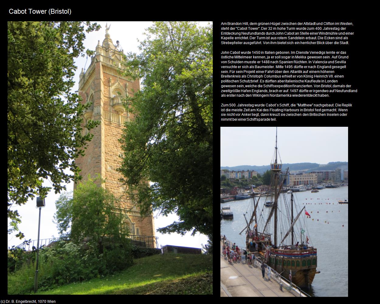 Cabot Tower (Bristol, England) in Kulturatlas-ENGLAND und WALES