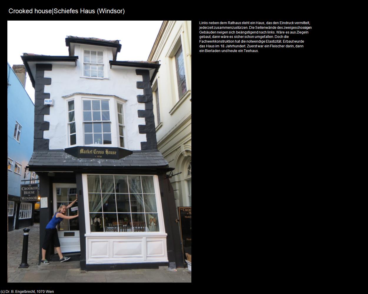 Crooked house|Schiefes Haus (Windsor, England) in Kulturatlas-ENGLAND und WALES