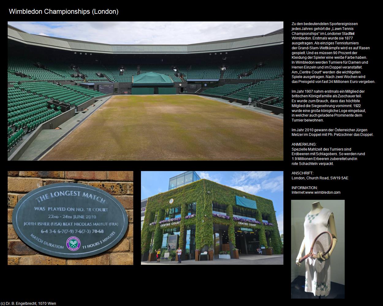 Wimbledon Championships (London, England) in Kulturatlas-ENGLAND und WALES