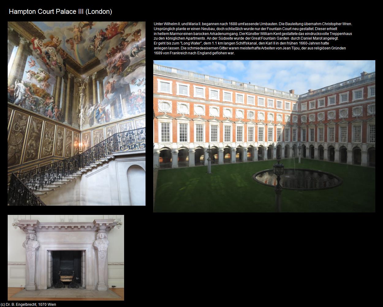 Hampton Court Palace III (London, England) in Kulturatlas-ENGLAND und WALES