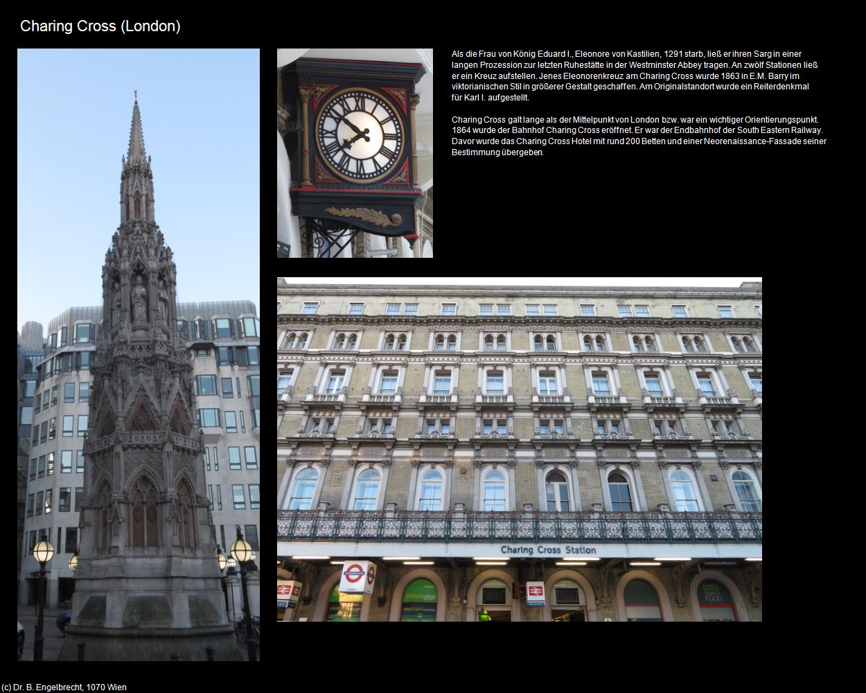 Charing Cross (London, England) in Kulturatlas-ENGLAND und WALES