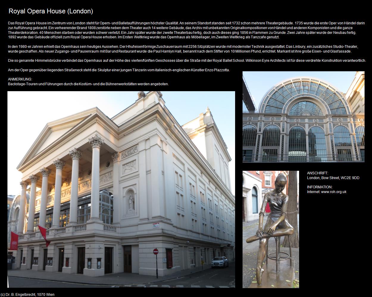 Royal Opera House (London, England) in Kulturatlas-ENGLAND und WALES
