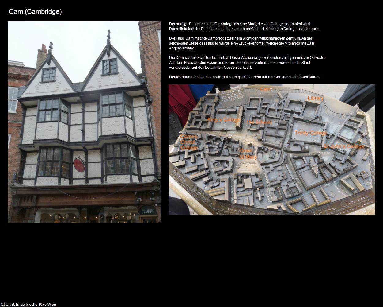 Cam (Cambridge, England) in Kulturatlas-ENGLAND und WALES