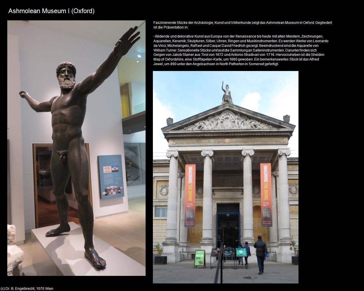 Ashmolean Museum I (Oxford, England) in Kulturatlas-ENGLAND und WALES