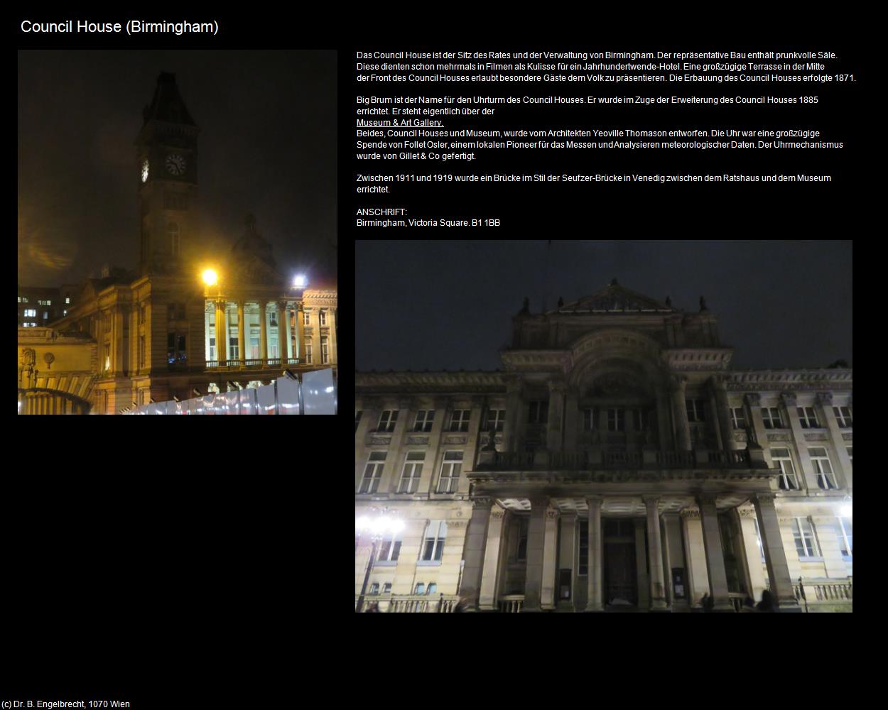 Council House (Birmingham, England) in Kulturatlas-ENGLAND und WALES(c)B.Engelbrecht