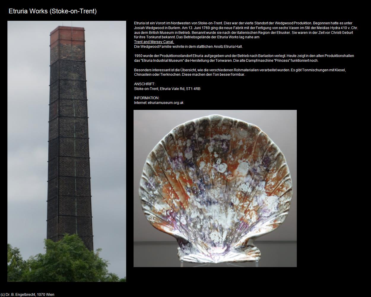 Etruria Works (Stoke-on-Trent, England) in Kulturatlas-ENGLAND und WALES(c)B.Engelbrecht