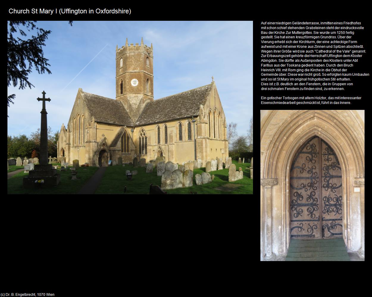 Church St Mary I (Uffington in Oxfordshire, England) in Kulturatlas-ENGLAND und WALES