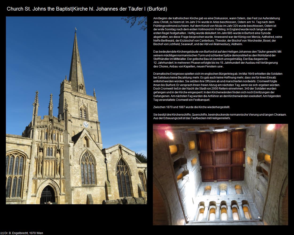 Kirche hl. Johannes der Täufer I (Burford, England) in Kulturatlas-ENGLAND und WALES