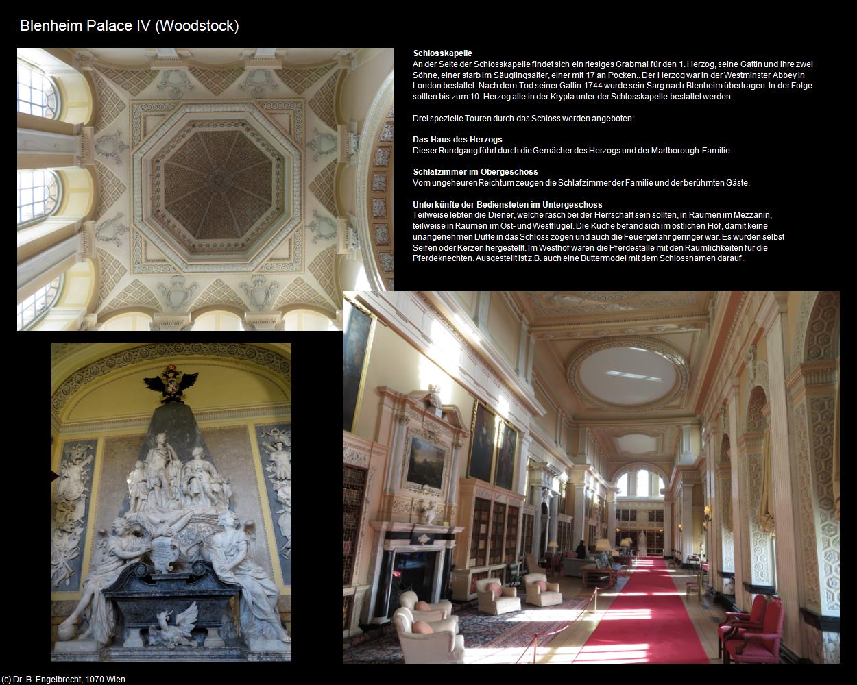 Blenheim Palace IV (Woodstock, England) in Kulturatlas-ENGLAND und WALES