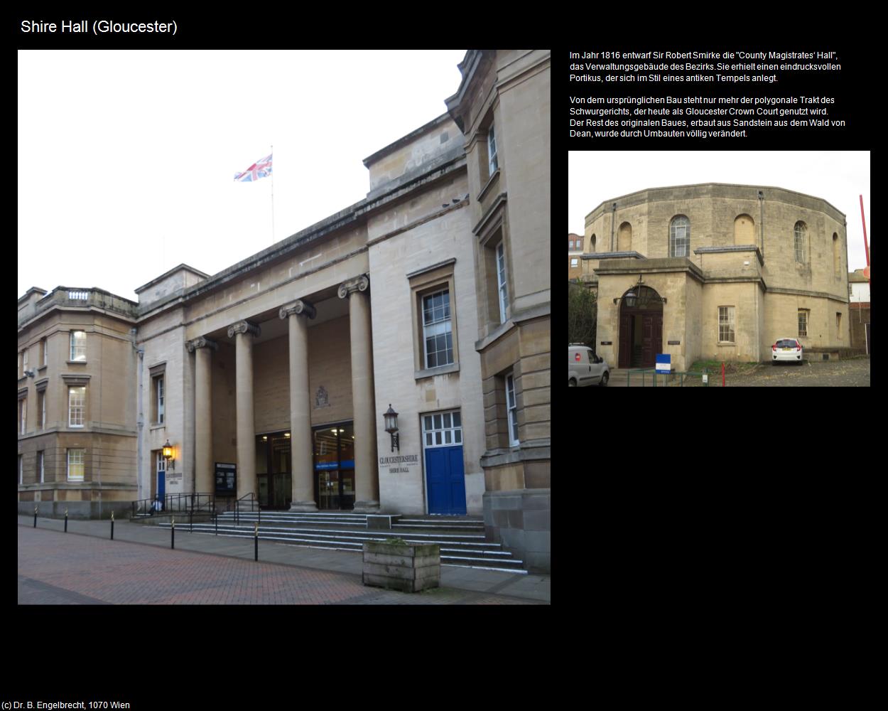 Shire Hall (Gloucester, England) in Kulturatlas-ENGLAND und WALES