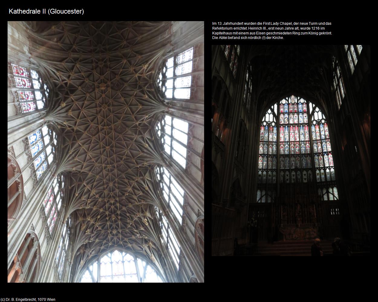 Kathedrale II (Gloucester, England) in Kulturatlas-ENGLAND und WALES
