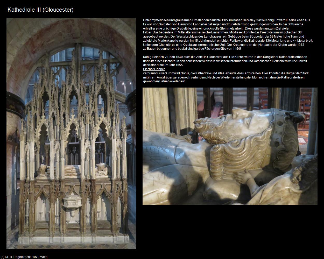 Kathedrale III (Gloucester, England) in Kulturatlas-ENGLAND und WALES(c)B.Engelbrecht