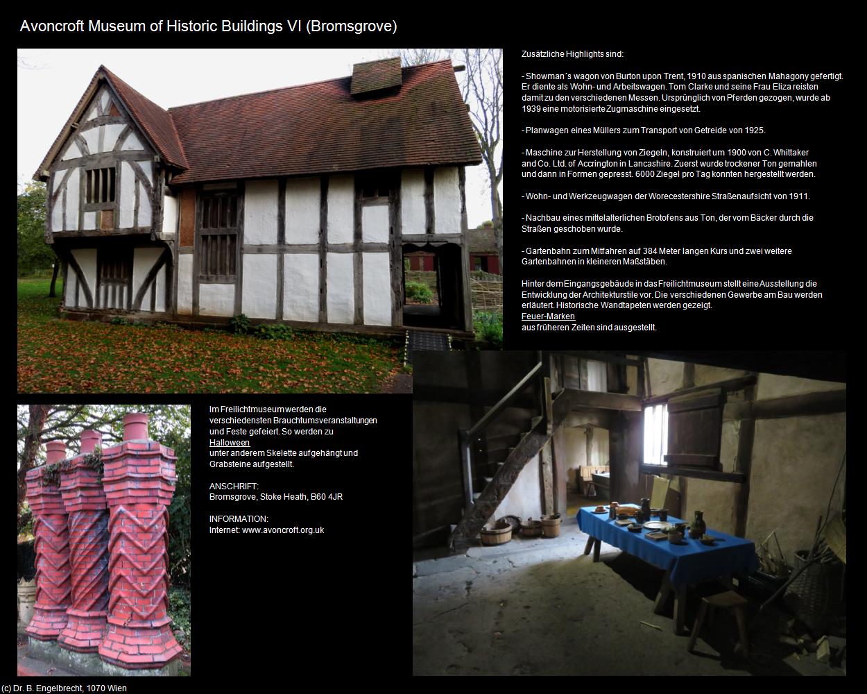 Avoncroft Museum of Historic Buildings VI (Bromsgrove, England) in Kulturatlas-ENGLAND und WALES(c)B.Engelbrecht