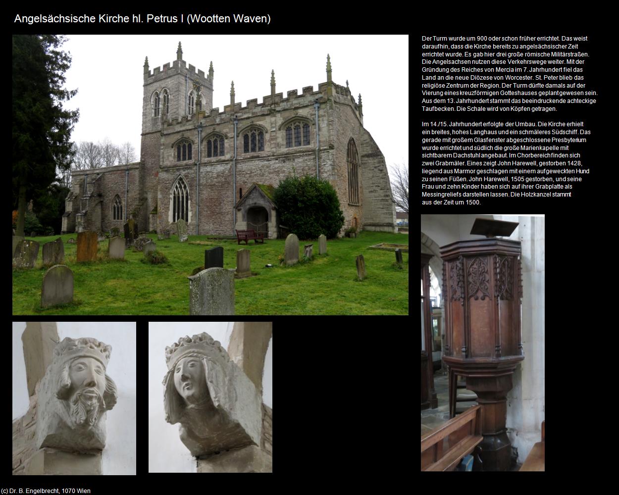 Angelsächsische Kirche hl. Petrus I  (Wootten Waven, England) in Kulturatlas-ENGLAND und WALES