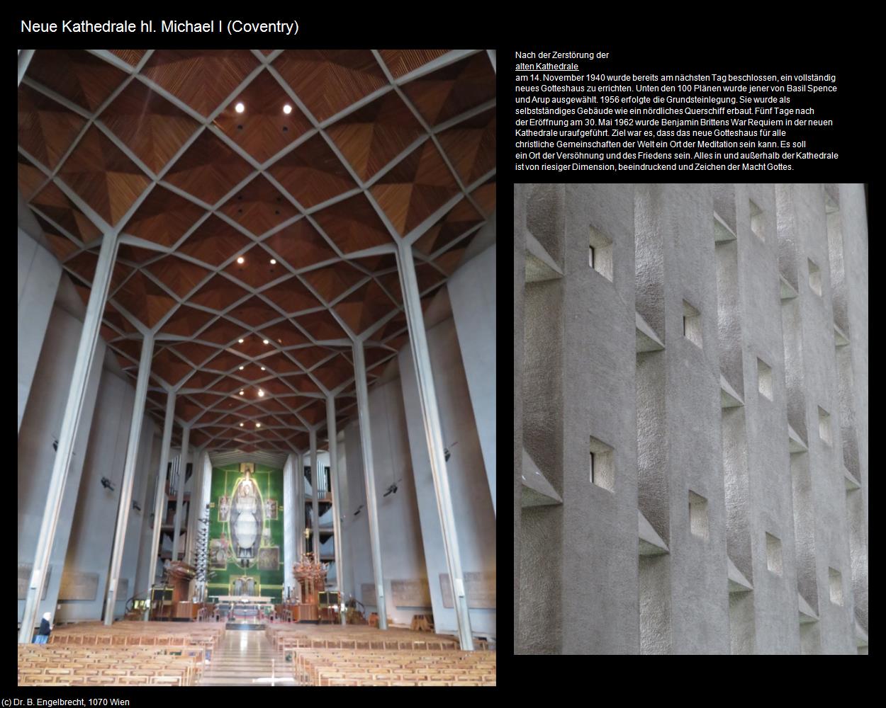 Neue Kathedrale hl. Michael I  (Coventry, England      ) in Kulturatlas-ENGLAND und WALES(c)B.Engelbrecht