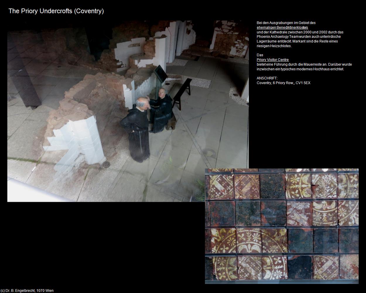 The Priory Undercrofts  (Coventry, England      ) in Kulturatlas-ENGLAND und WALES(c)B.Engelbrecht