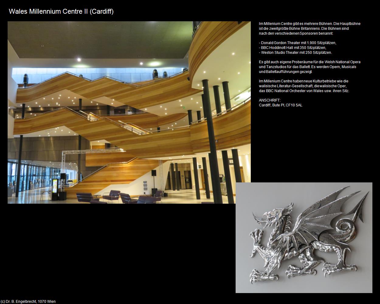 Wales Millennium Centre II  (Cardiff, Wales) in Kulturatlas-ENGLAND und WALES